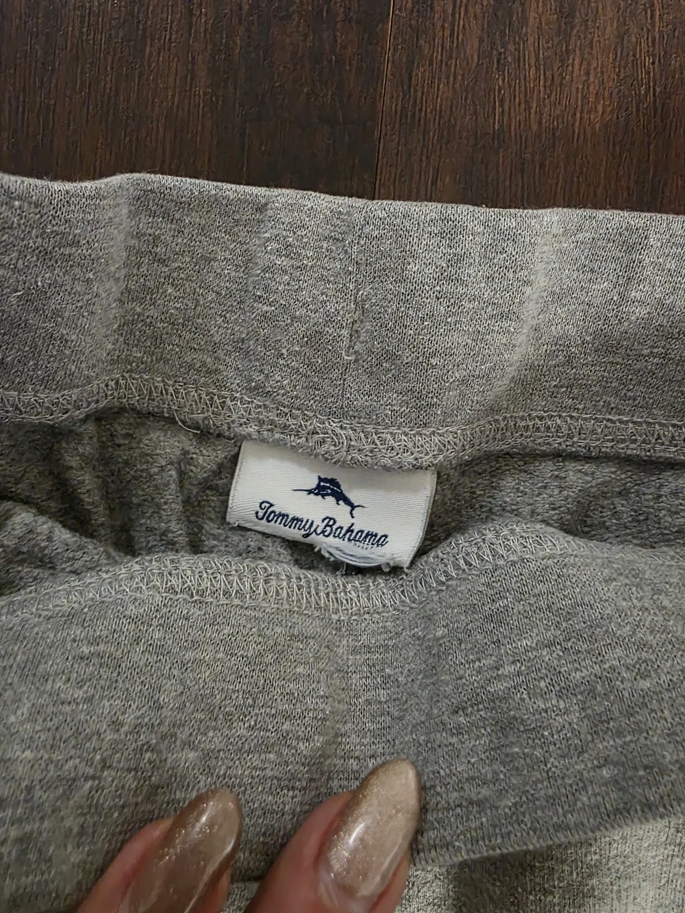 Tommy Bahama Kids Gray Joggers & Navy Blue Shorts Set